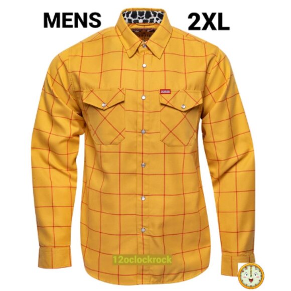 DIXXON Flannel The SHERIFF (WOODY) Flannel Shirt - Men's 2XL - Picture 1 of 13